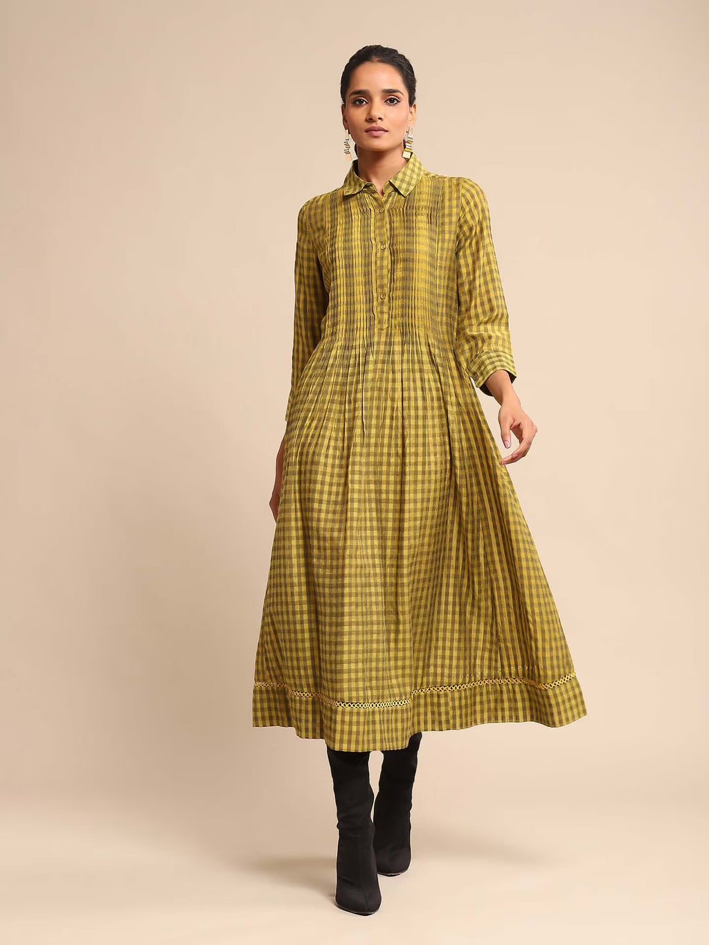 Yellow Kurta Long