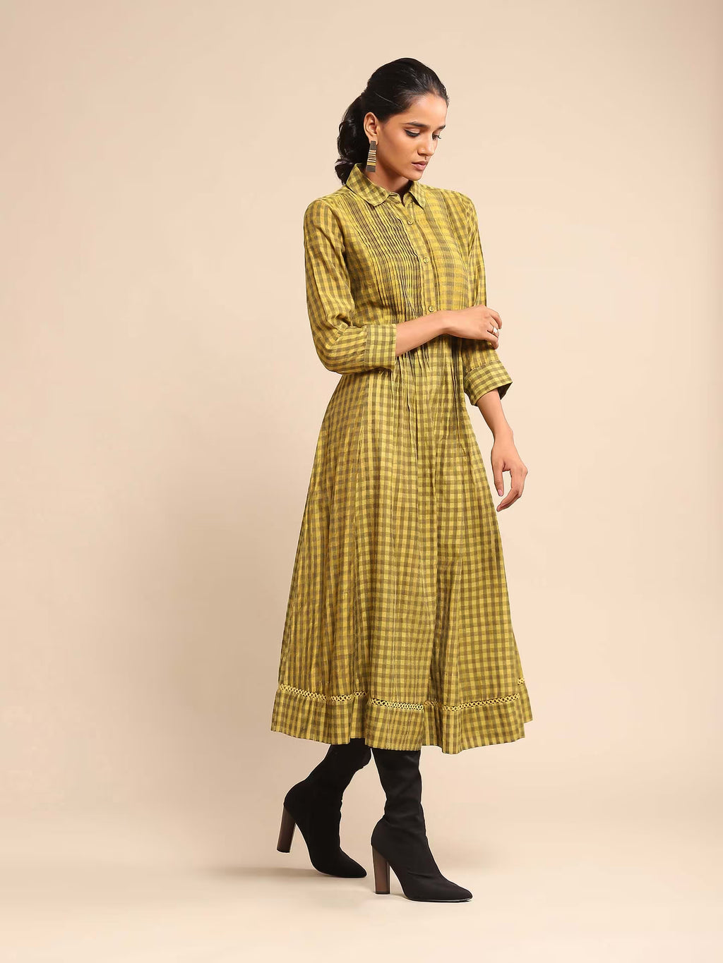 Yellow Kurta Long