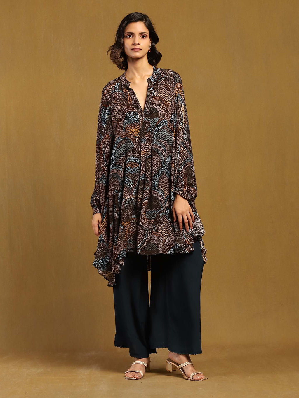 Multicolor Designed Kurta