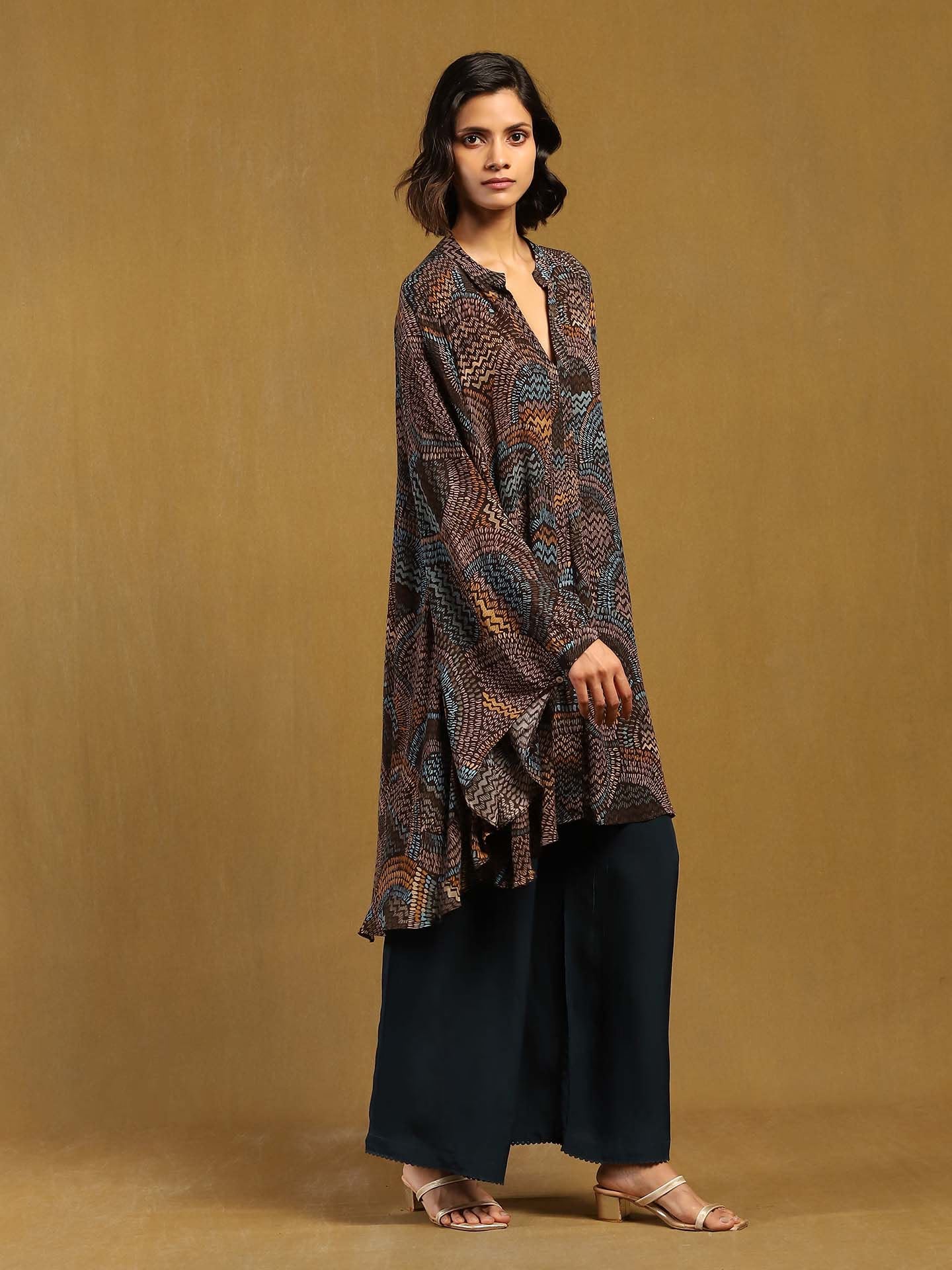 Multicolor Designed Kurta