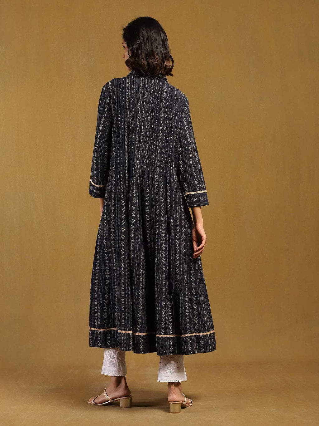 Blue Long Designed Kurta