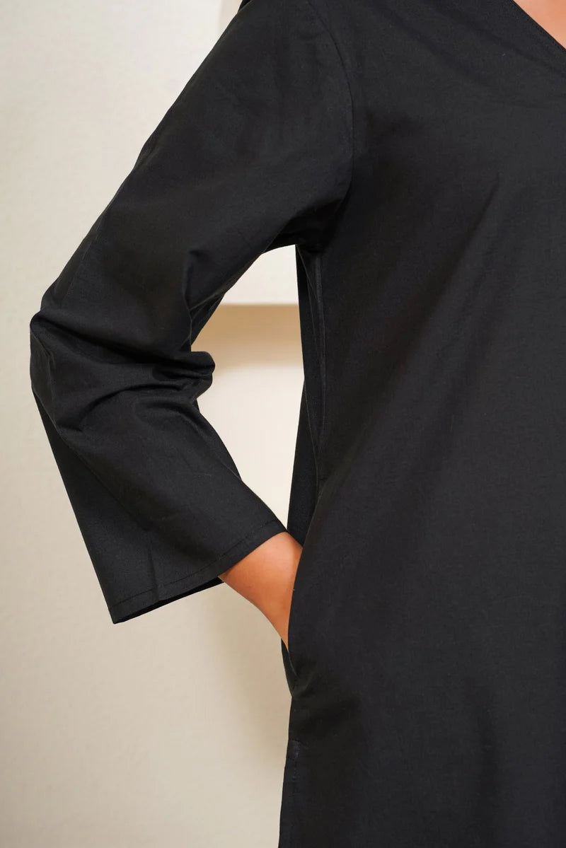 Midnight Muse Cotton Kurta